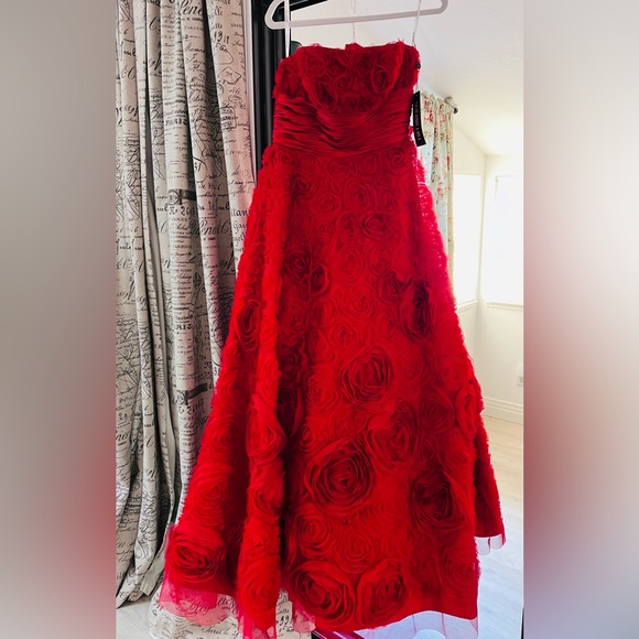 SHERRI HILL Prom | Gala | Quinceañera |Wedding | size 10 fits like 6 Red - Picture 14 of 14